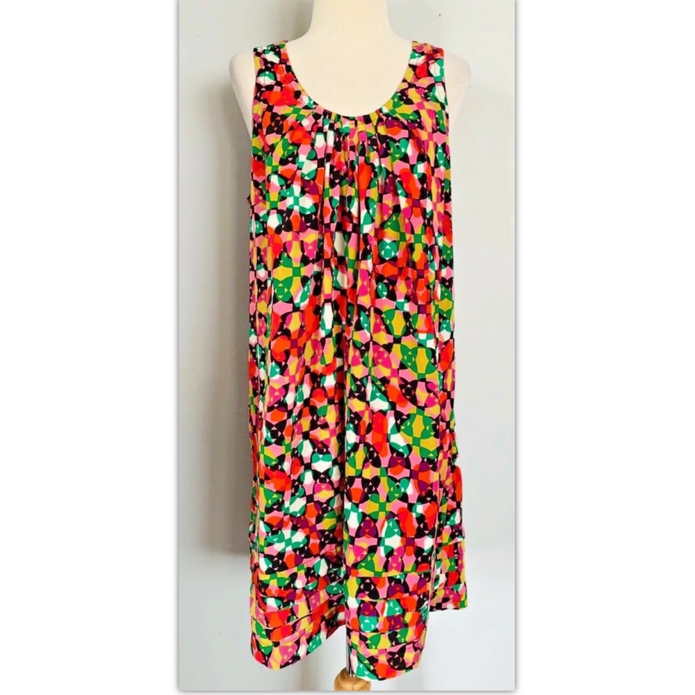 Tiana B. Size 14 Multicolored Kaleidoscope Dress